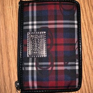 Blue & Red Coach Coin purse